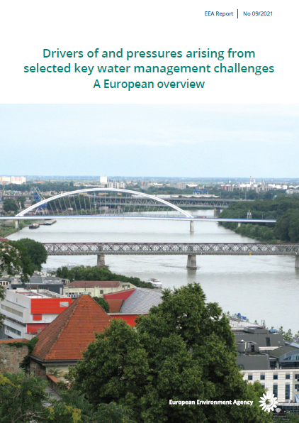 Cover of the publication Drivers of and pressures arising from  selected key water management challenges – A European overview"