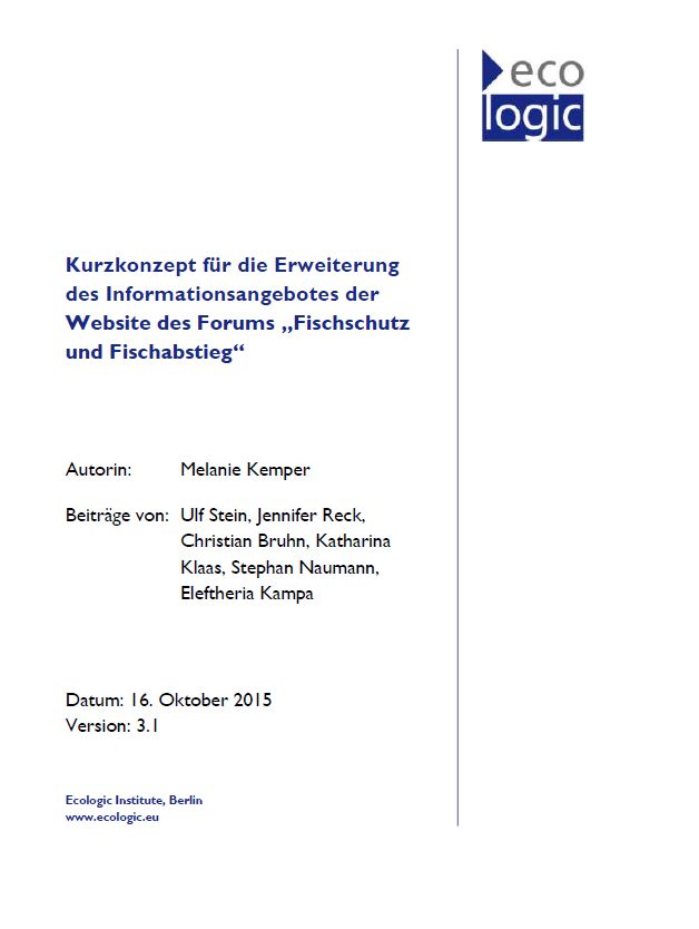 Cover Kurzkonzept Website Forum Fischschutz