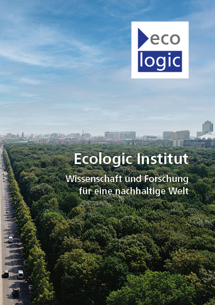Cover der Broschüre des Ecologic Instituts 2020