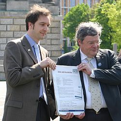 Ingo Bräuer, Ecologic und Reinhard Bütikofer, Bündnis90/Die Grünen