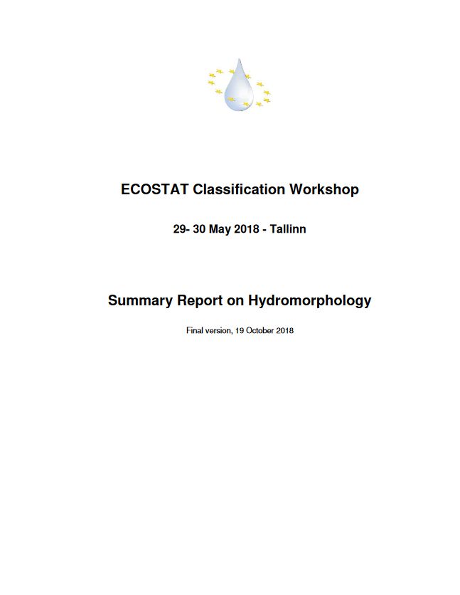 Cover ECOSTAT report