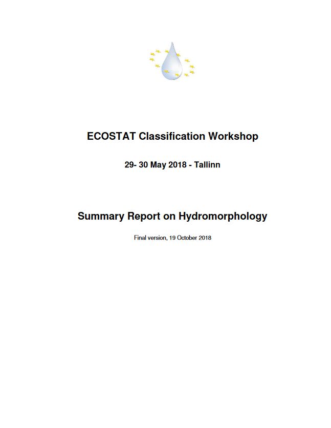 Cover ECOSTAT report