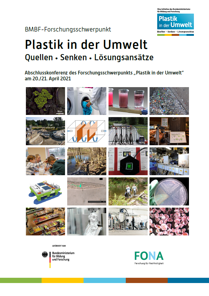 Cover conference proceedings Plastik in der Umwelt