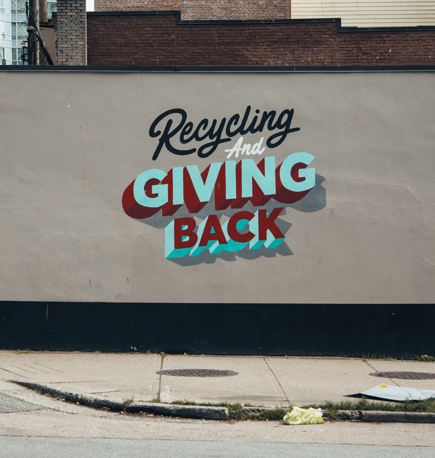 Recycling and giving back