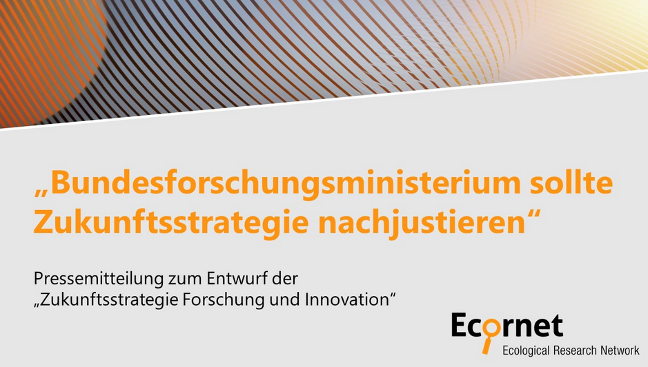 Key message "The German Federal Ministry of Education and Research should readjust its strategy for the future"