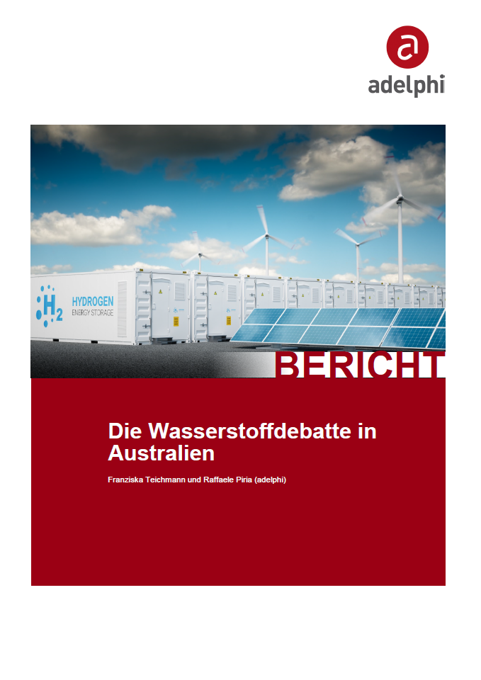 Piria Wasserstoffdebatte Australien adelphi