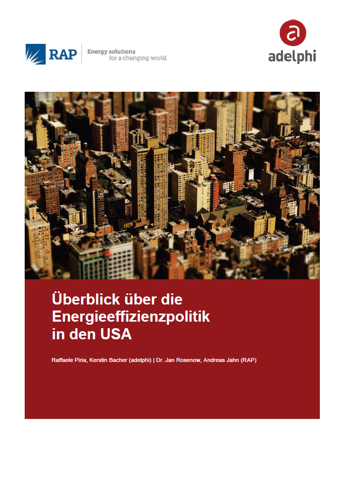 Piria Energieeffizienzpolitik USA adelphi