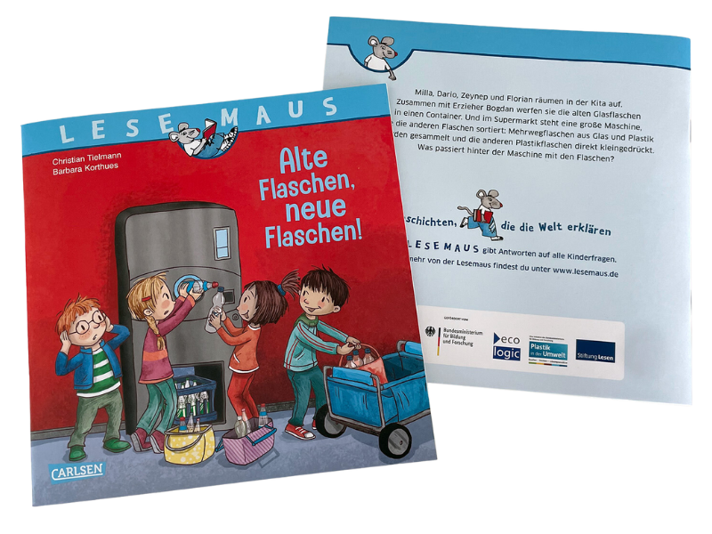 Lesemaus book "Alte Flaschen, neue Flaschen"