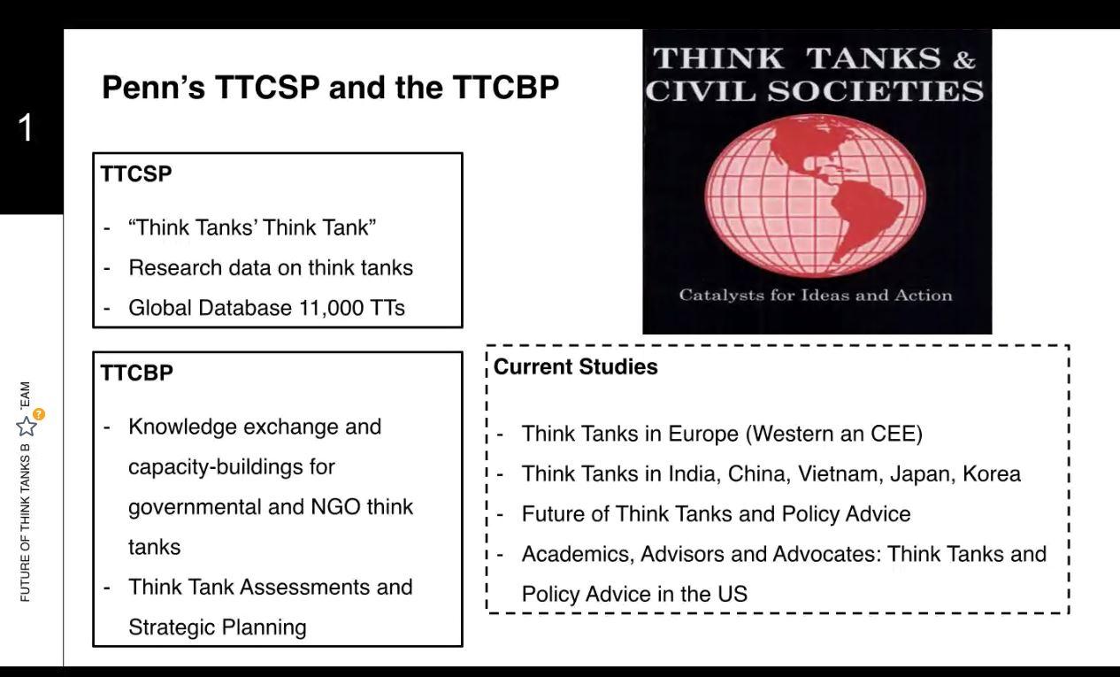 Bild mit freundlicher Genehmigung des Think Tank and Civil Societies Program