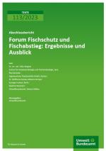 Cover Forum Fischschutz Abschlussbericht 2023