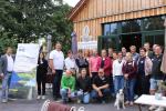 Participants of Market Information Talk 4, 2026, in front of the Walnussmeisterei Böllersen